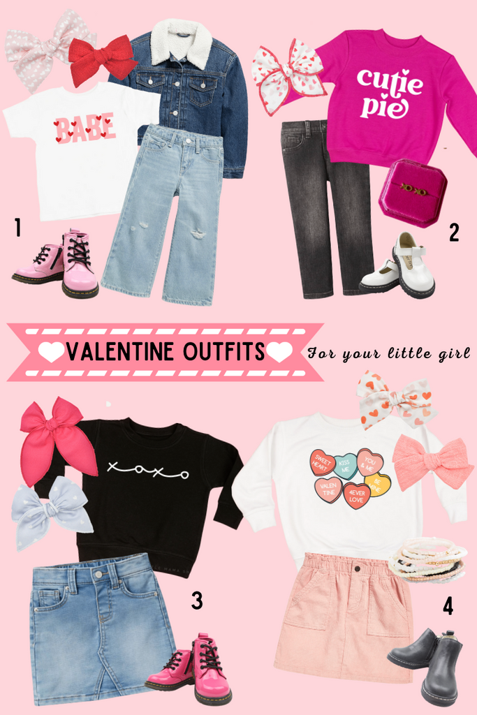 Outfit Guide for your Little Valentine!