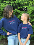 !!PREORDER!! Youth Embroidered Tee// America w/ Bow