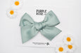 Claire// Satin: Green