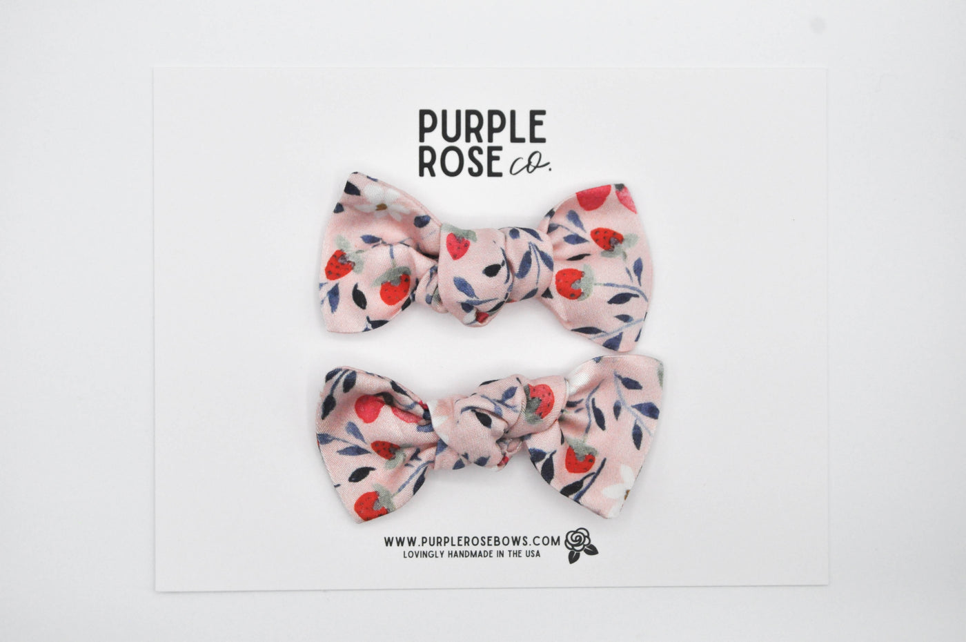 Mini Lady Pigtail Set // Berry Cute