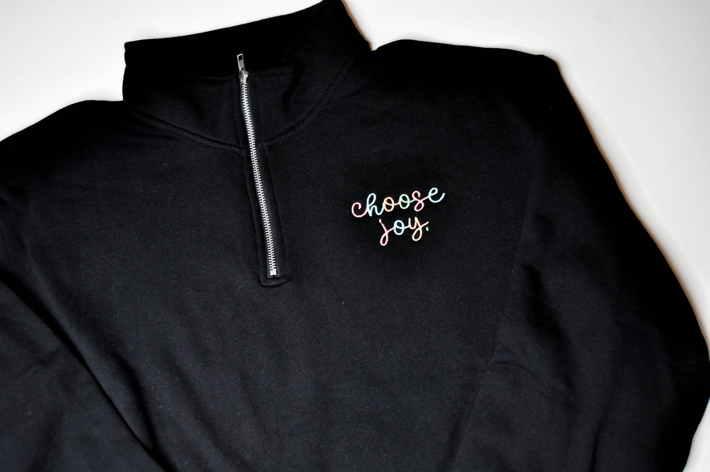 Adult Quarter Zip // Choose Joy