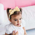 Felicity Headband // Yellow Check