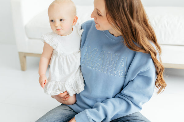 !!!PREORDER!!! Sweatshirt // MAMA Varsity Font