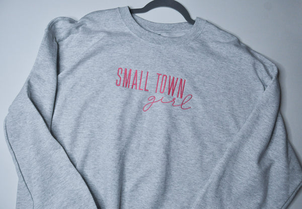 Adult Sweatshirt // Small Town Girl XL