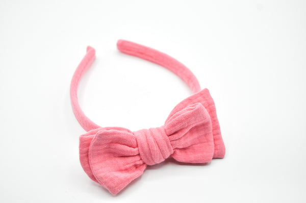 Felicity Headband // Spring Pink