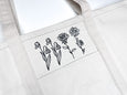 Custom Birth Flower Tote // 2 Sizes & 6 Color Options