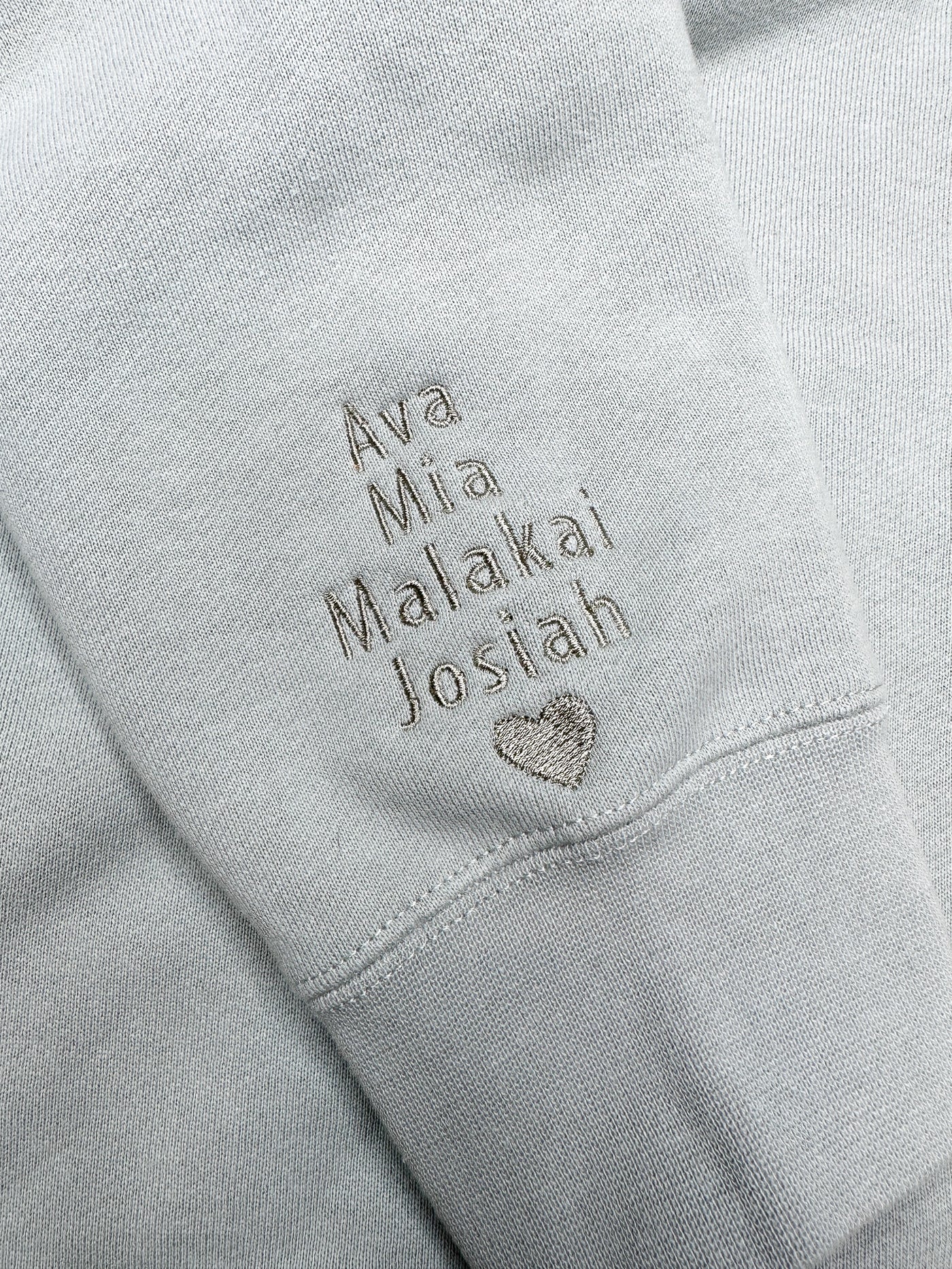 Add Sleeve Embroidery