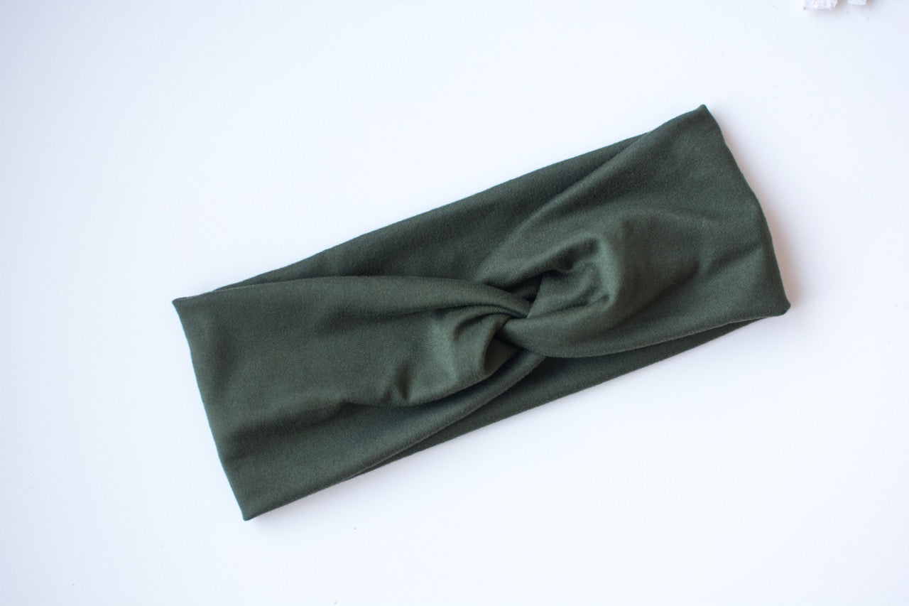 Camo Green // Mom Twist Headband