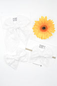 Medium Claire // Spring White