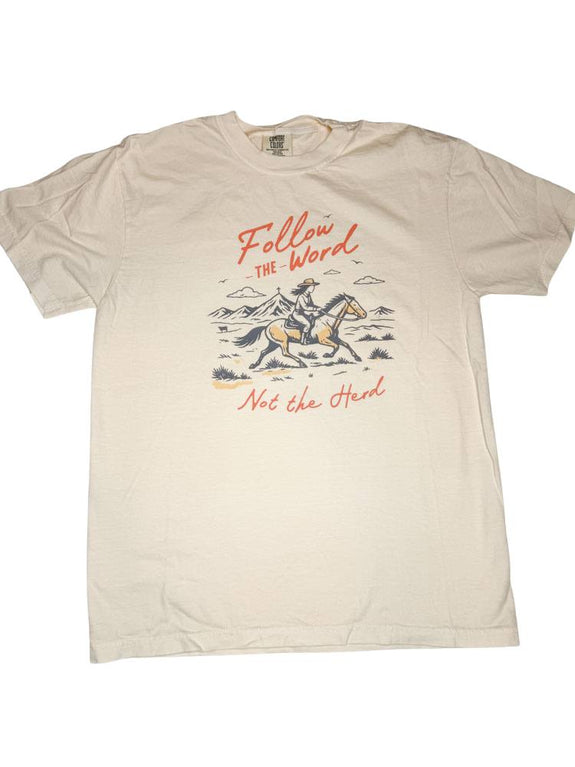 Adult Tee// Follow the Word