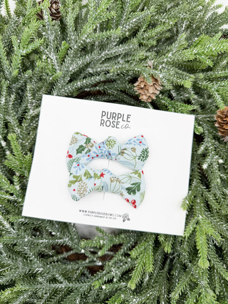 Mini Lady Pigtail Set // Holly & Sprigs