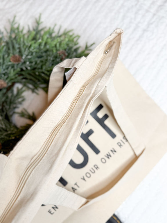 Zippered Tote // Mom Stuff