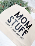 Zippered Tote // Mom Stuff