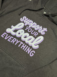 Adult Basic Hoodie // Support Local Everything