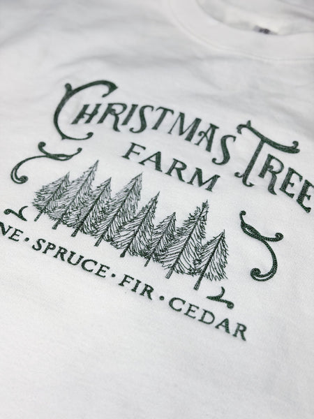Adult Basic Sweatshirt // Christmas Tree Farm