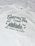 Adult Basic Sweatshirt // Christmas Tree Farm