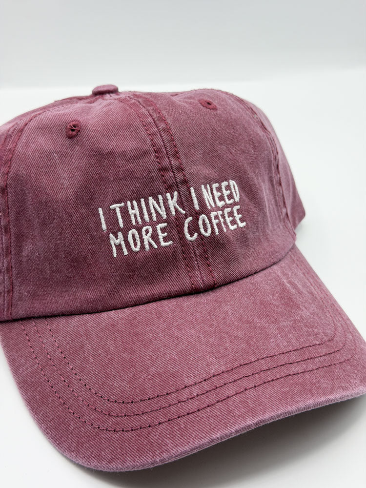 More Coffee Ball Cap