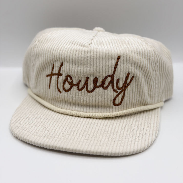 Howdy Corduroy Cap