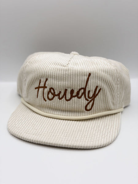 Corduroy Cap // Howdy