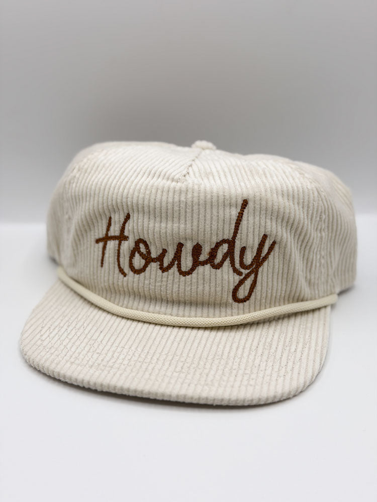 Corduroy Cap // Howdy