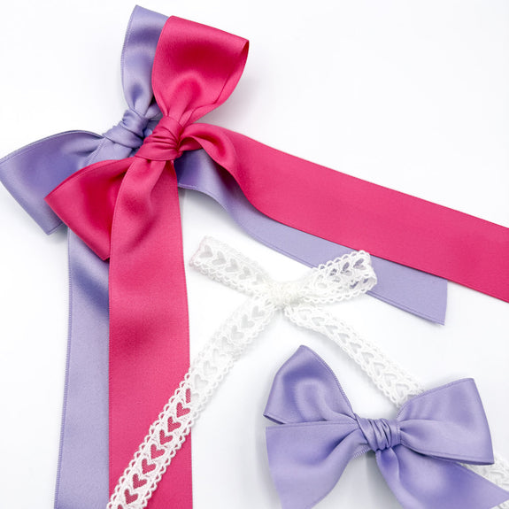Claire// Satin: Purple