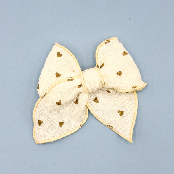 Mini Opal // Beige Hearts