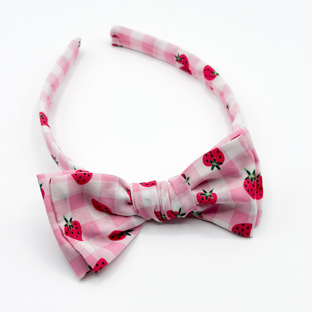 Felicity Headband // Sweet Strawberry
