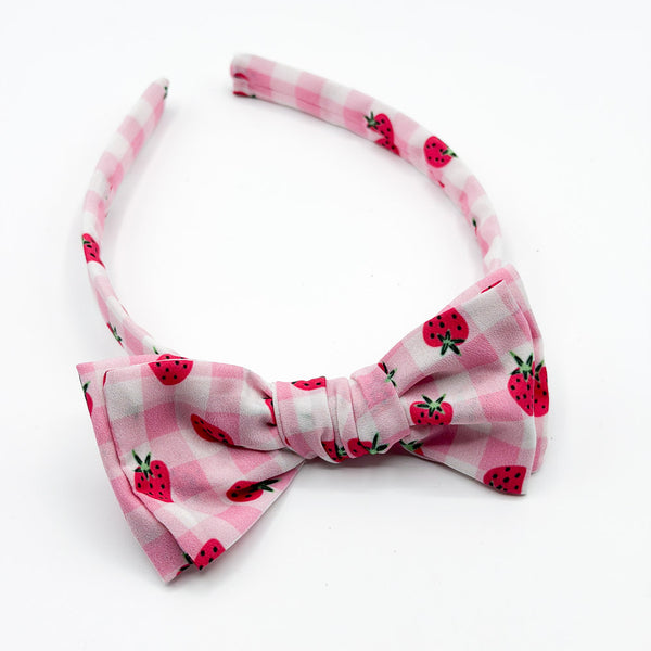 Felicity Headband // Sweet Strawberry