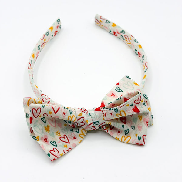 Felicity Headband // Fun Hearts