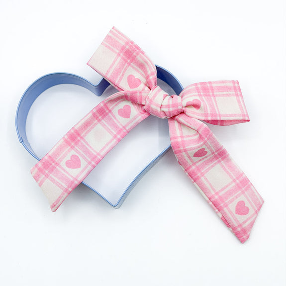 Catherine // Pink Plaid Hearts