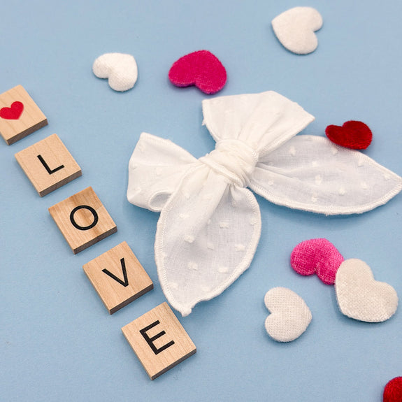 Mini Opal // White Dot