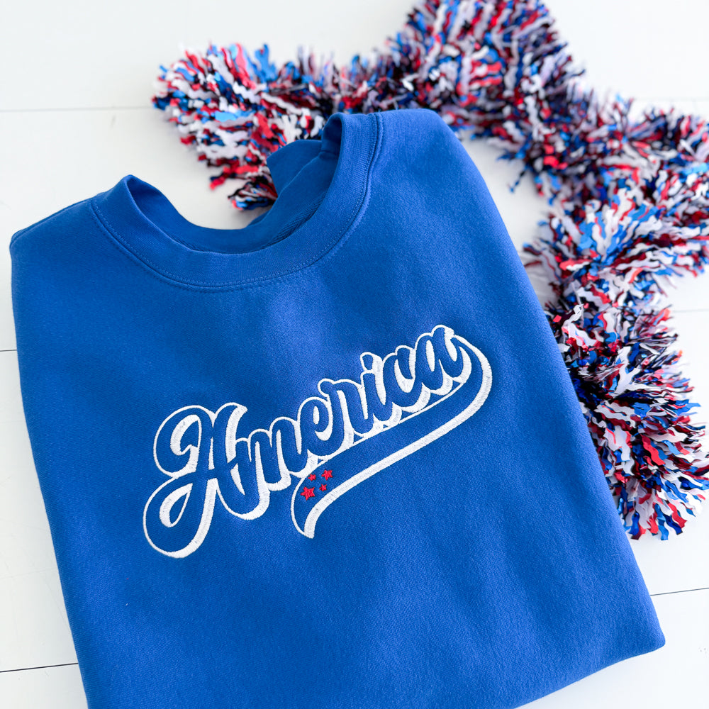 Retro America Crewneck