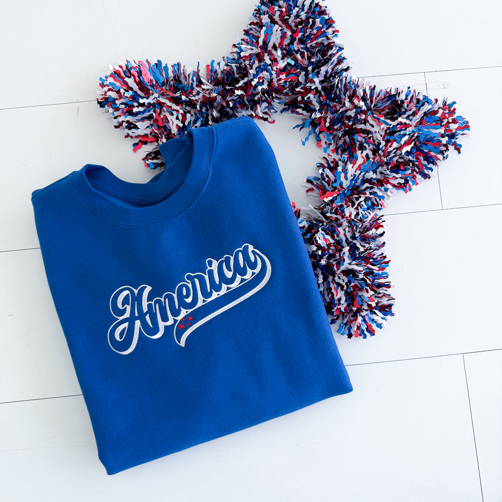 Retro America Crewneck