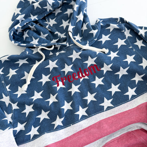 Hoodie // Freedom Flag