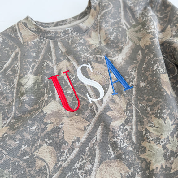 Crewneck // Camo USA