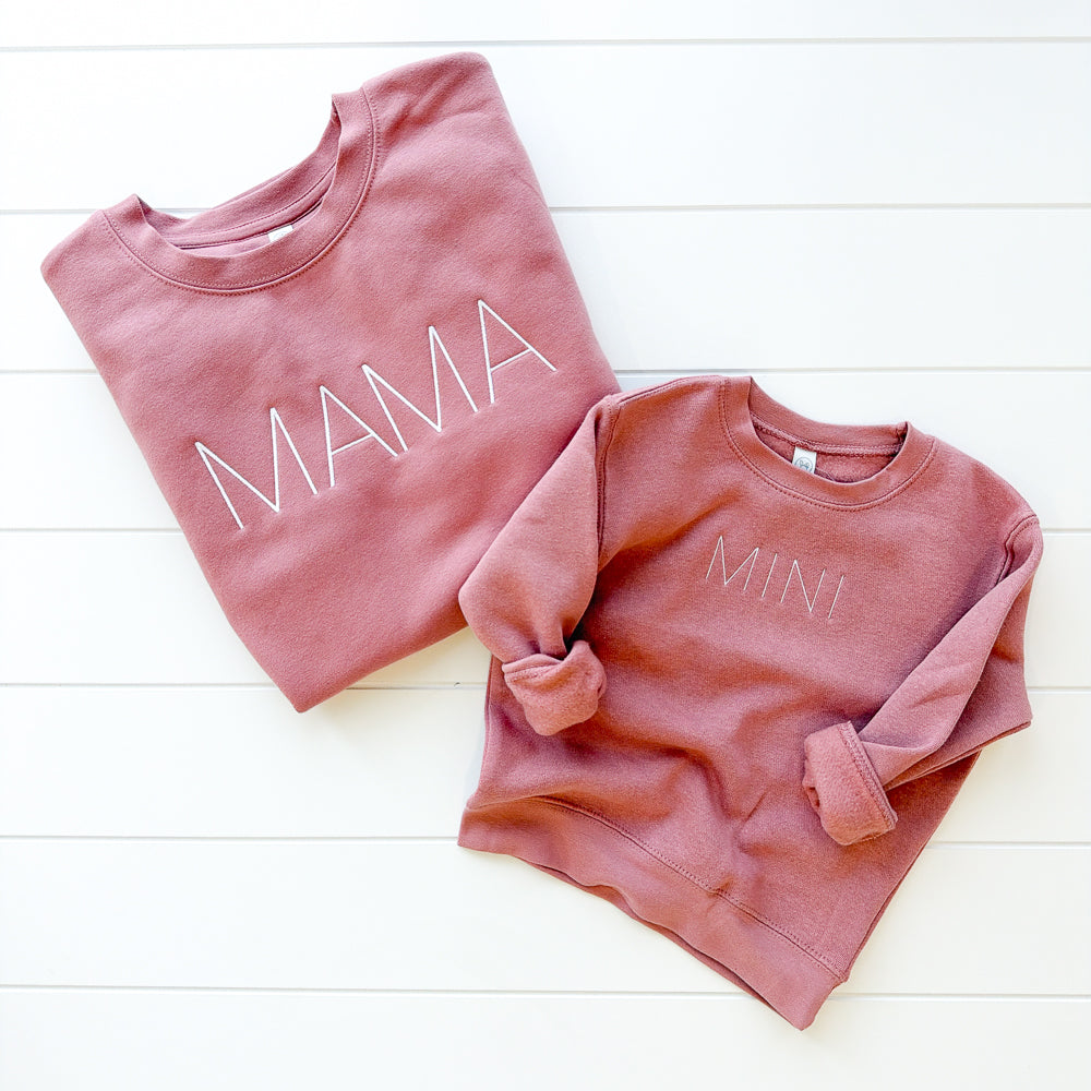 Matching Mama/Mini Crewneck