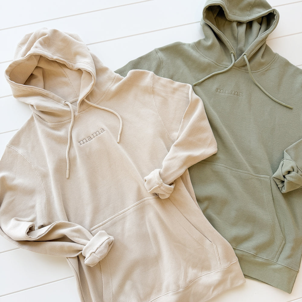 Mama Thermal Hoodie