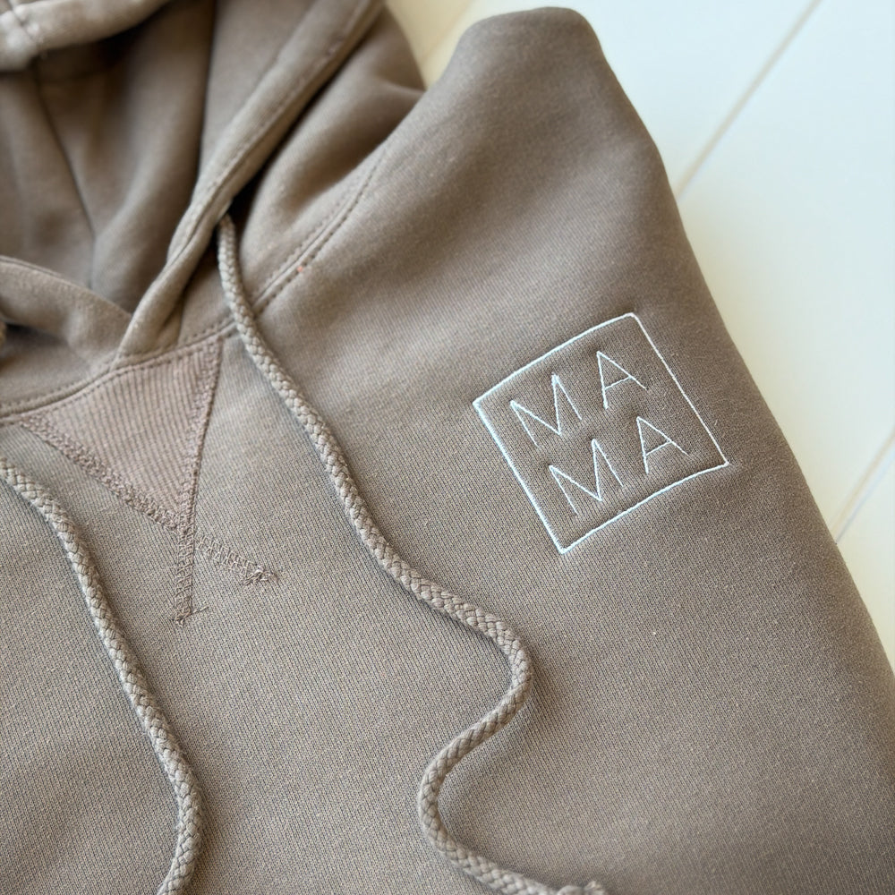 Raw Edge Mama Hoodie