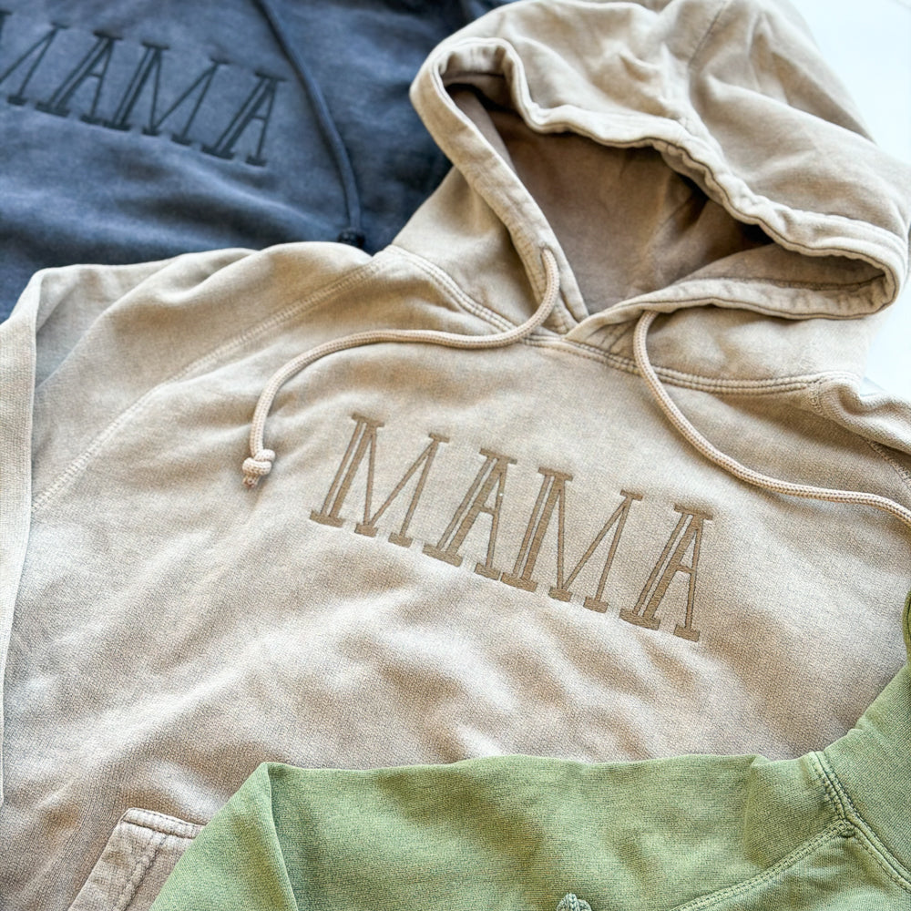 Vintage Wash Mama Hoodie