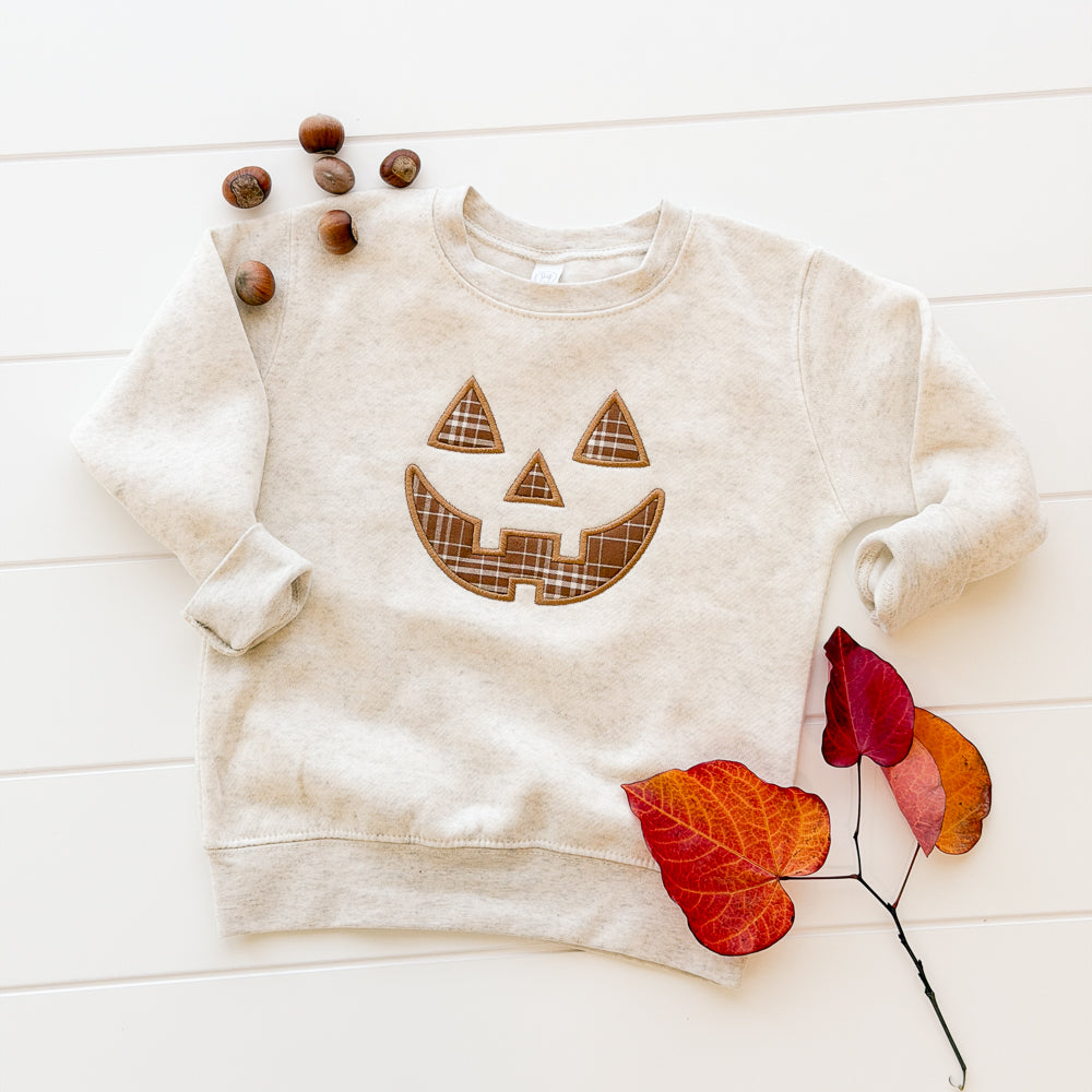 Jack'o'Lantern Toddler Crewneck