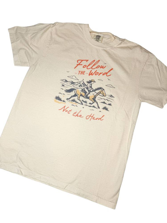 Adult Tee// Follow the Word