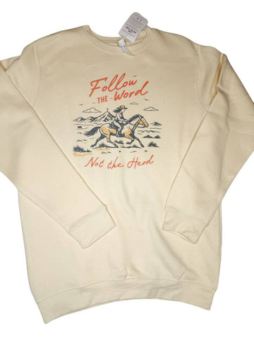 Adult Basic Sweatshirt // Follow the Word