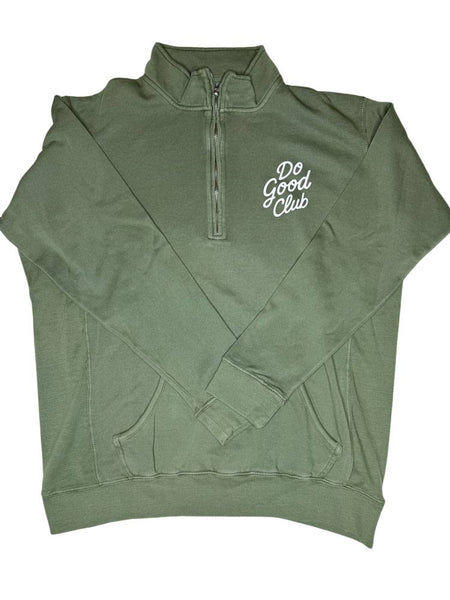Adult Premium 1/4 Zip // Do Good Club