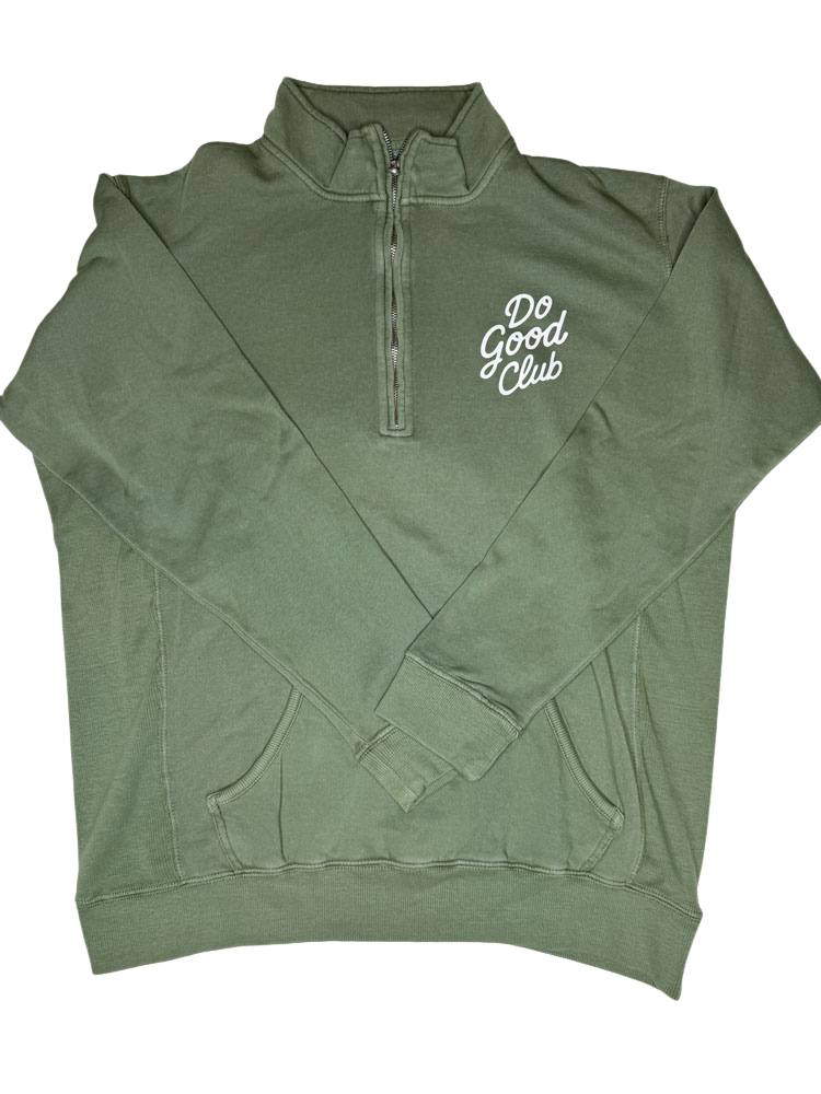Adult Premium 1/4 Zip // Do Good Club