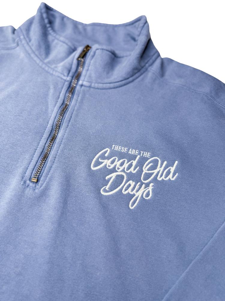 Adult Premium 1/4 Zip // Good Old Days