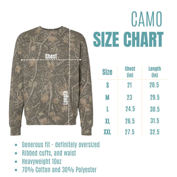 Crewneck // Camo USA