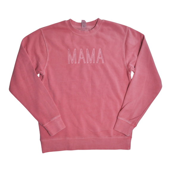 Sweatshirt // MAMA Thin Font