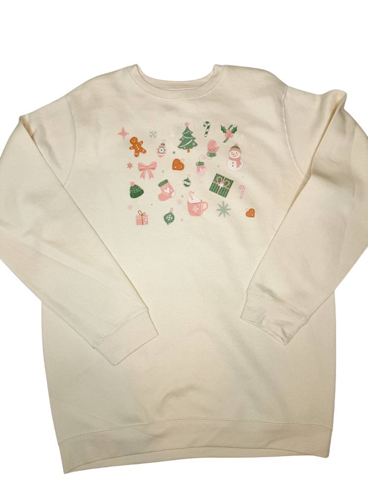 Christmas Collage Crewneck
