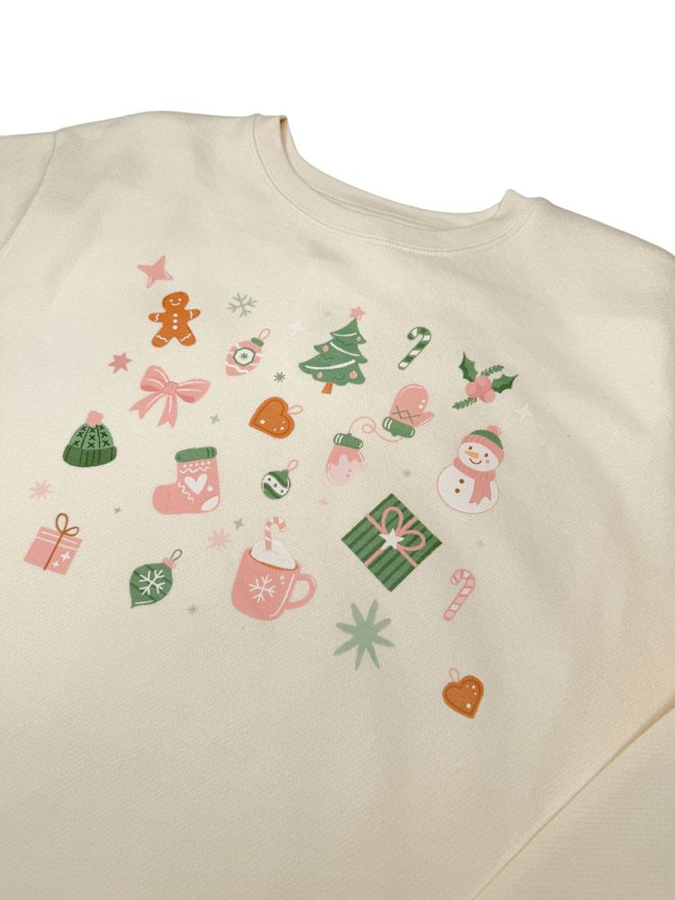 Christmas Collage Crewneck