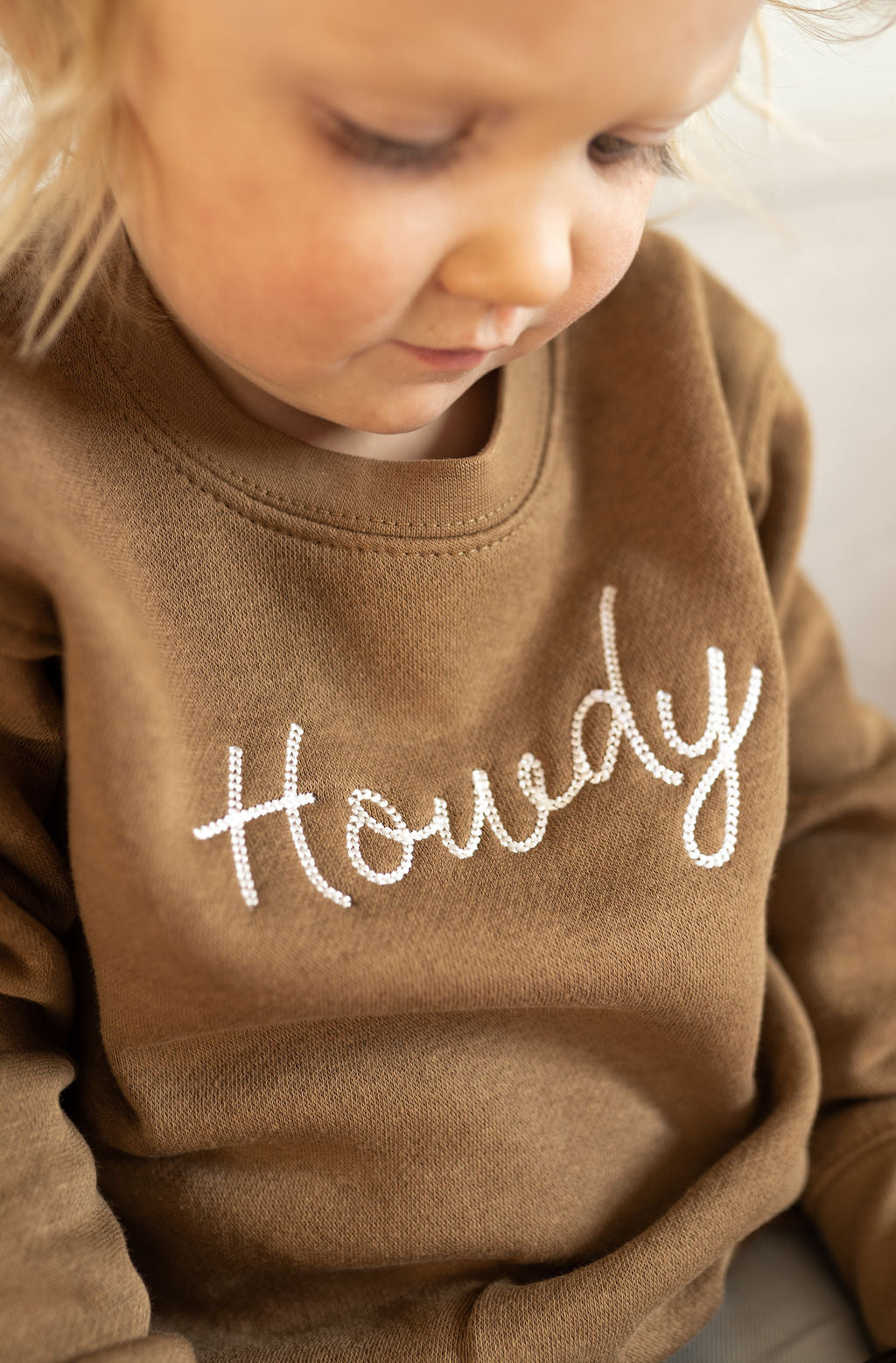 Howdy Toddler Crewneck